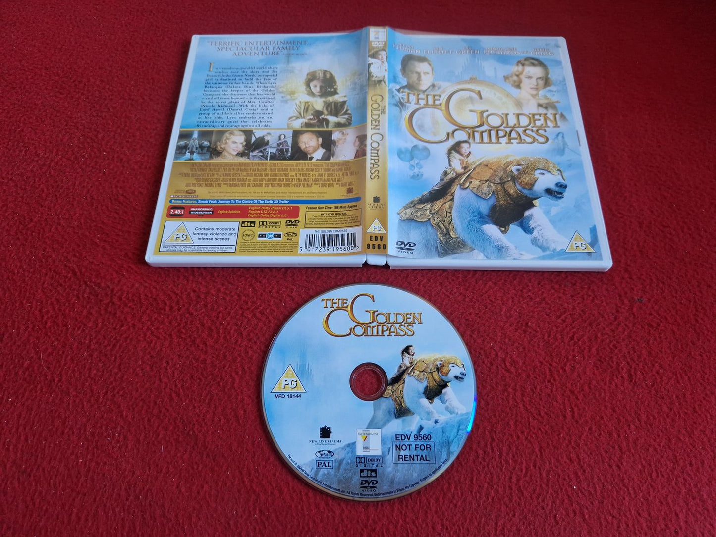 THE GOLDEN COMPASS DVD