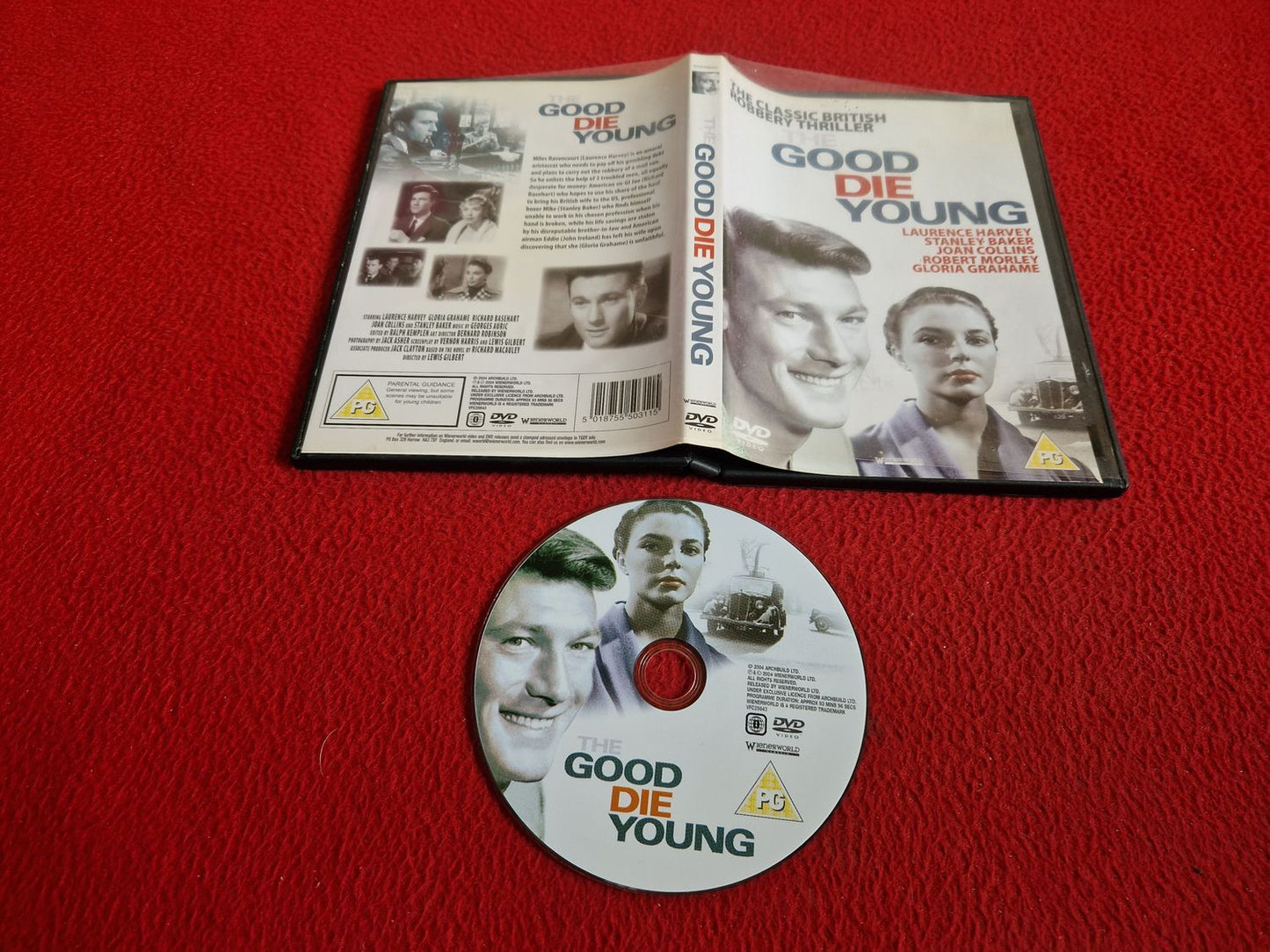 THE GOOD DIE YOUNG DVD