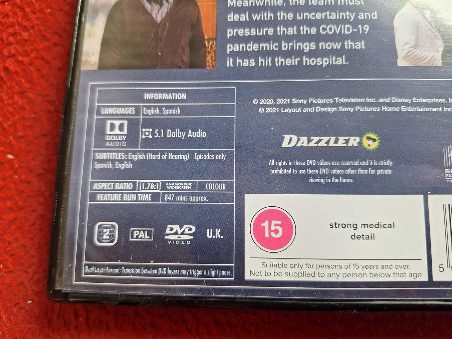 THE GOOD DOCTOR SEASON 4 BOX DVD