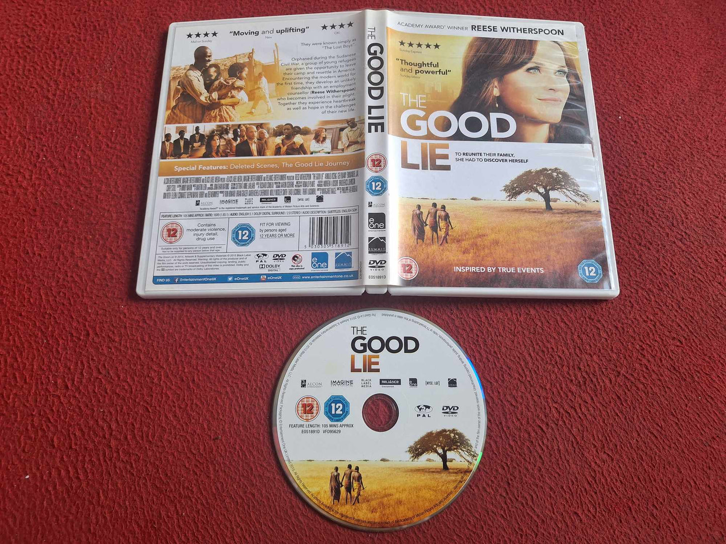 THE GOOD LIE DVD