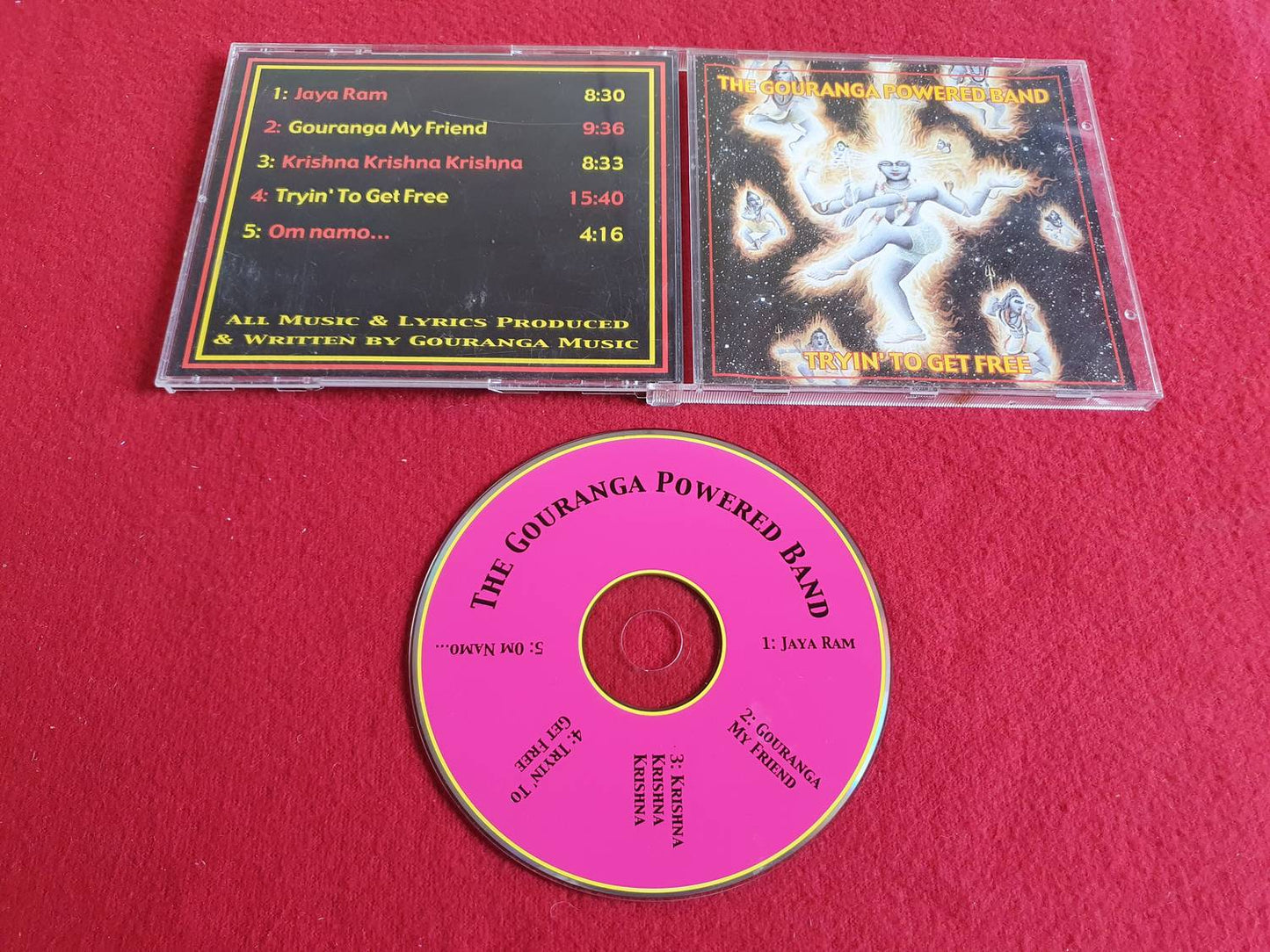THE GOURANGA POWERED BAND TRYIN TO GET FREE till CD