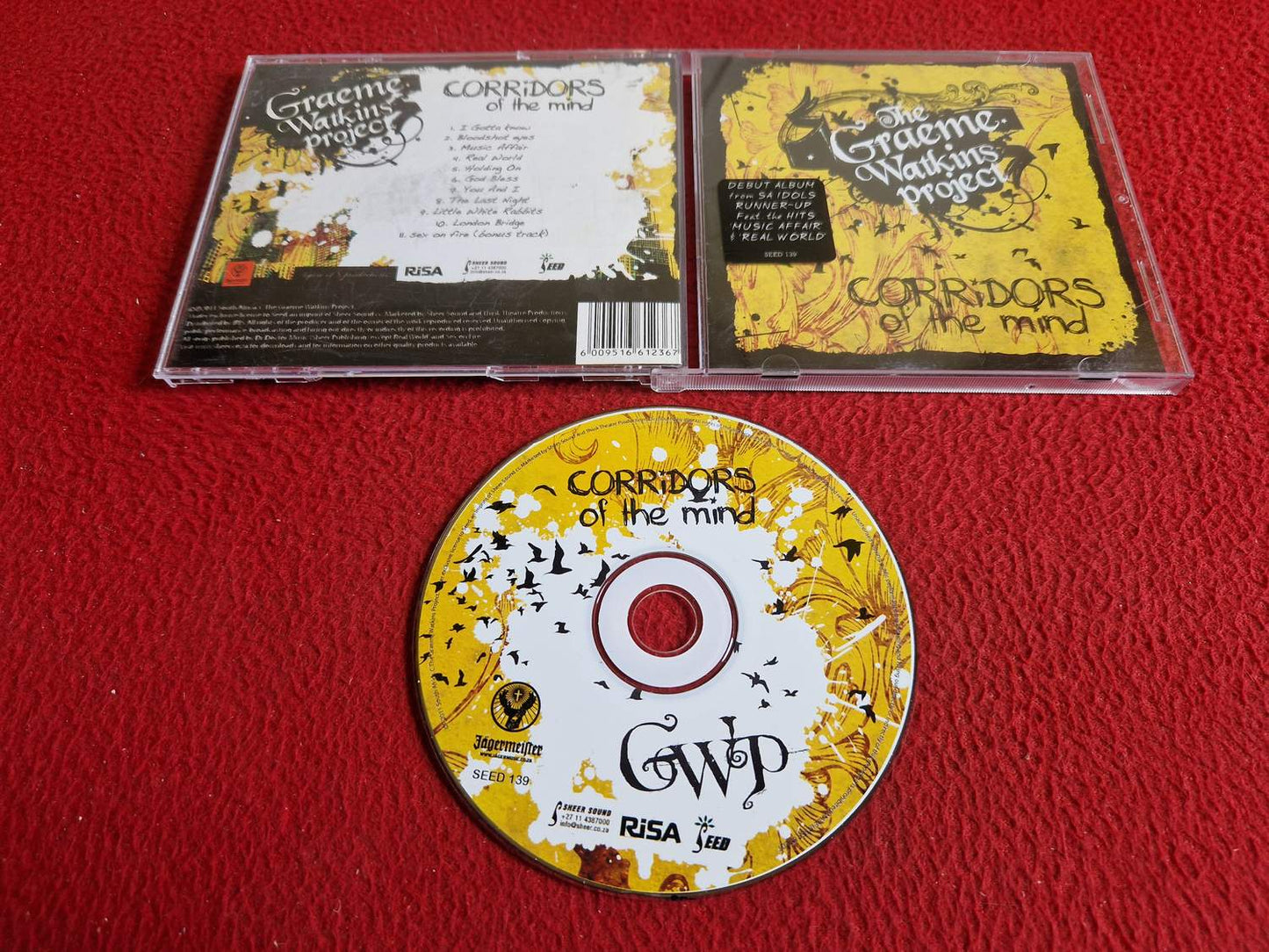 THE GRAEME WATKINS PROJECT CORRIDORS OF THE MIND CD