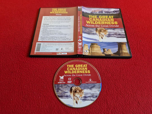 THE GREAT CANADIAN WILDERNESS ACROSS THE GREAT DIVIDE DVD