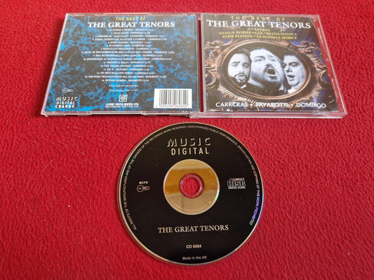 THE GREAT TENORS - CARRERAS / PAVAROTTI / DOMINGO - THE BEST OF CD