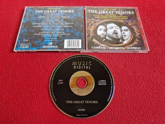 THE GREAT TENORS CARRERAS PAVAROTTI DOMINGO THE BEST OF CD
