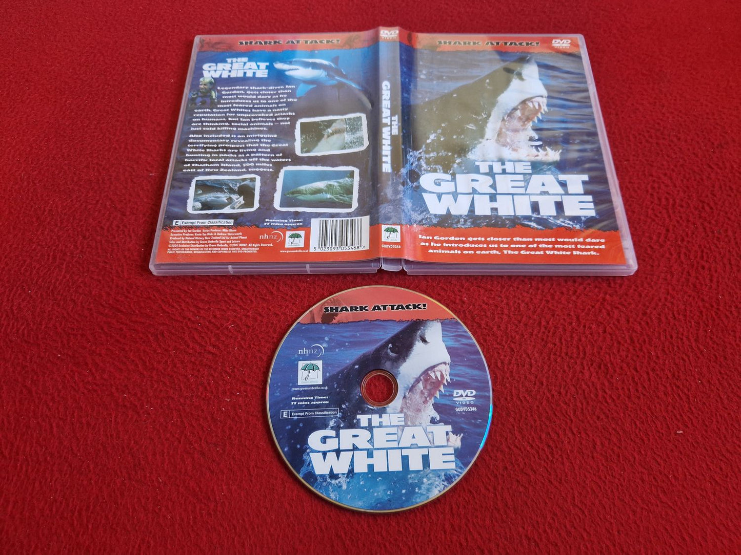 THE GREAT WHITE DVD