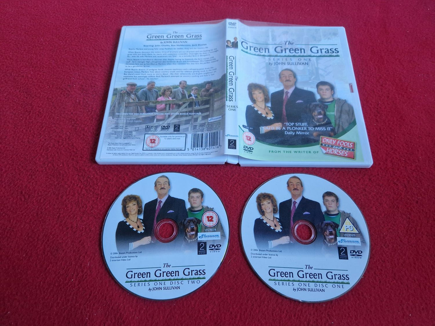 THE GREEN GREEN GRASS SERIES 1 till DVD