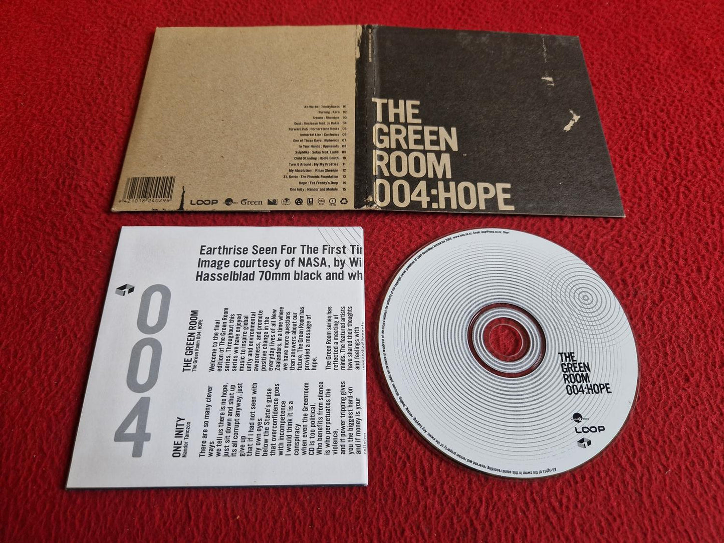 THE GREEN ROOM 004:HOPE CD