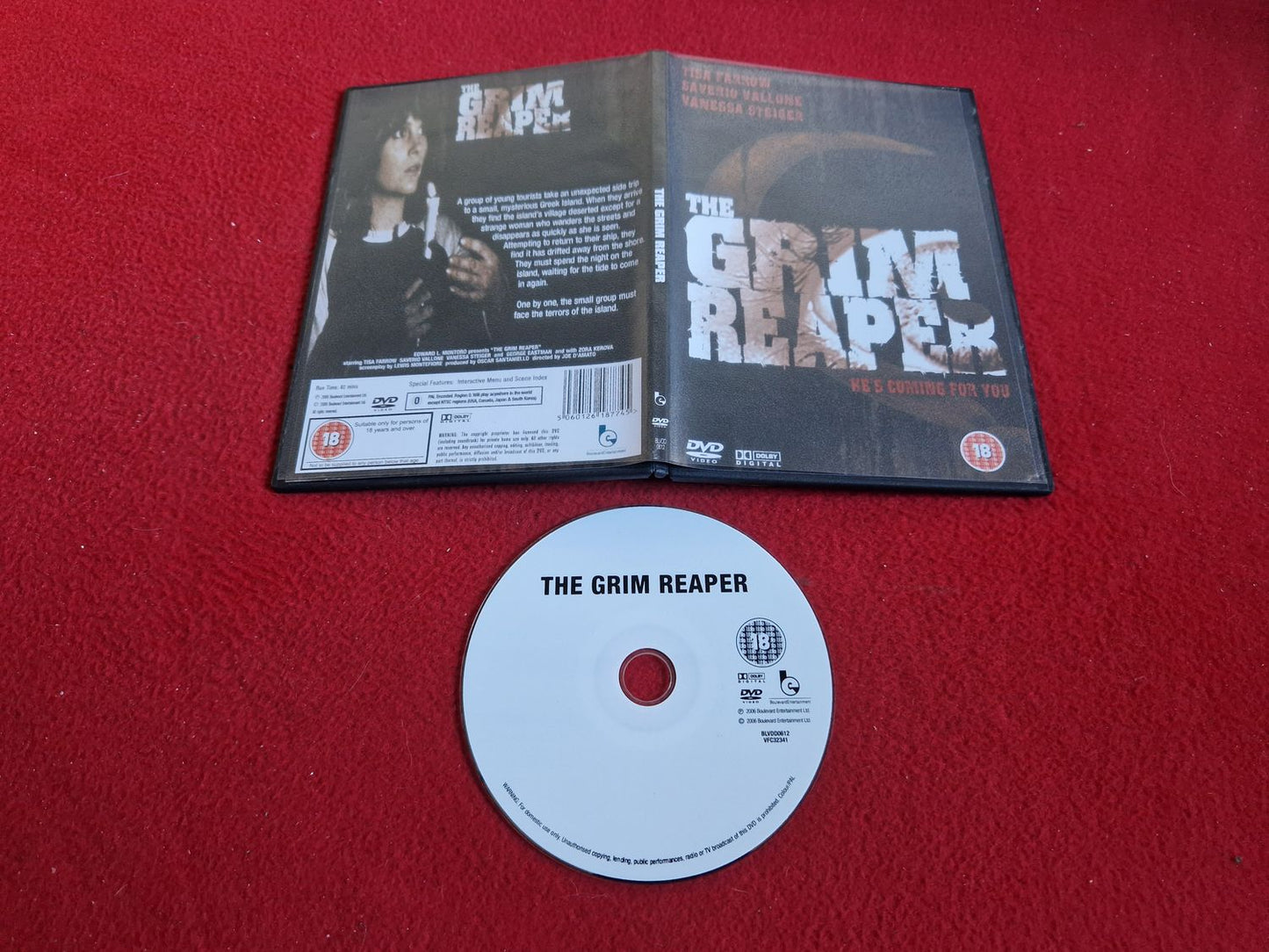 THE GRIM REAPER DVD