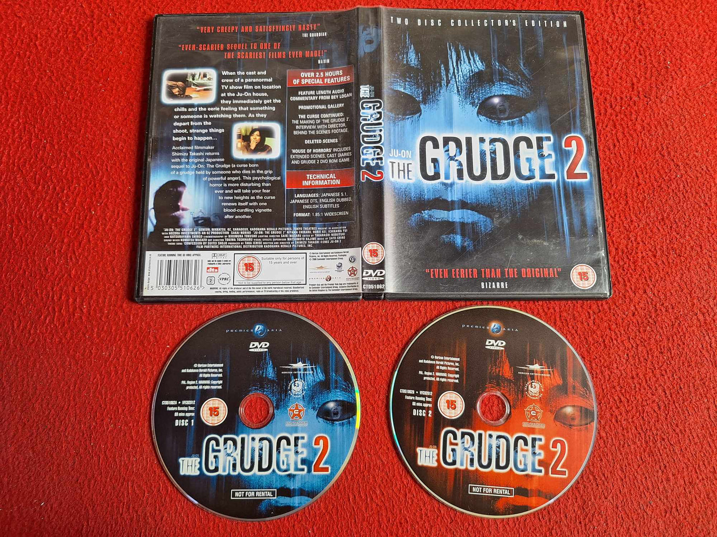 THE GRUDGE 2 DVD