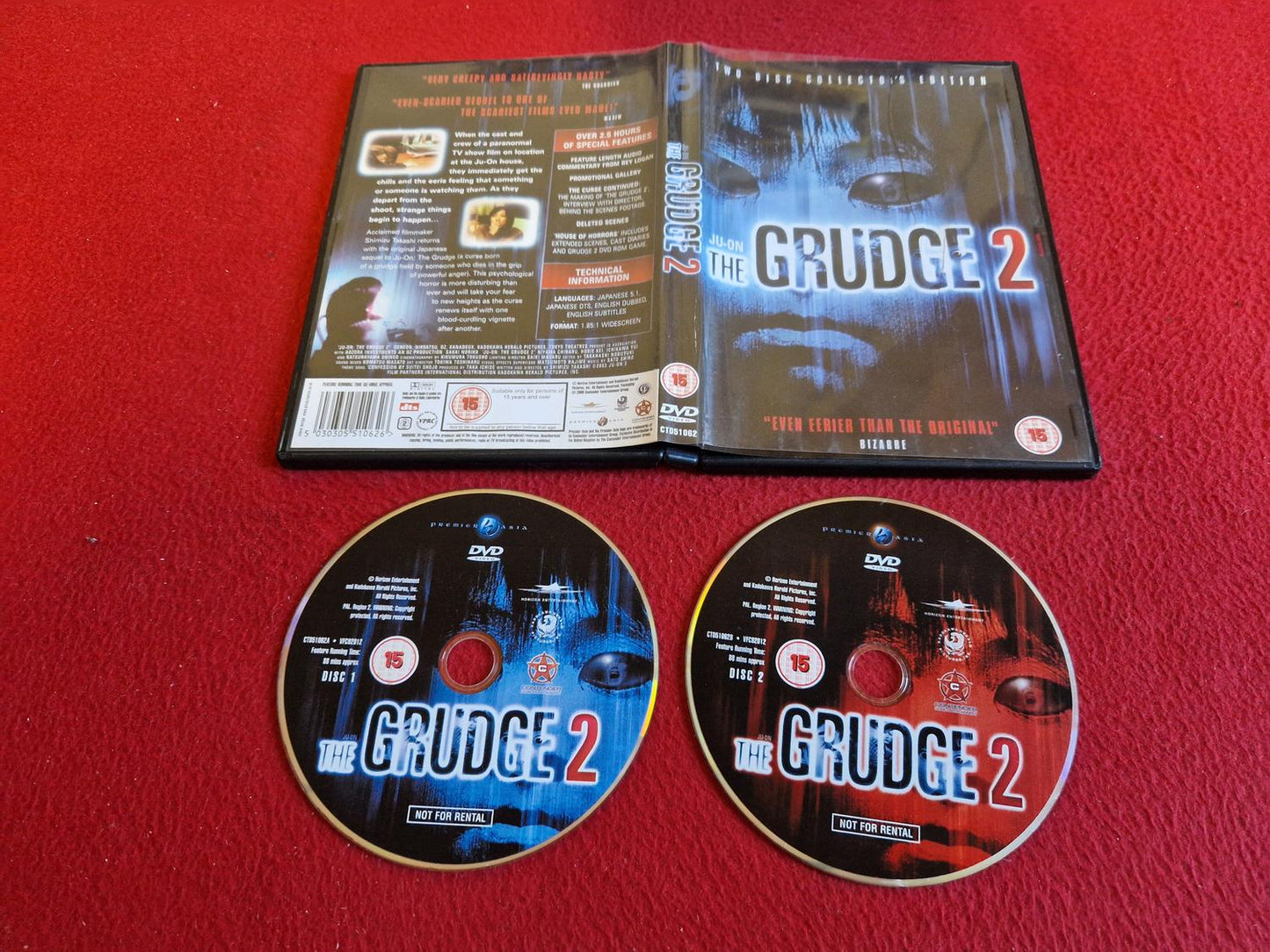 THE GRUDGE 2 [ TAL JAPANSKA / DUBB ENGELSKA TEXT ENGELSKA ] DVD
