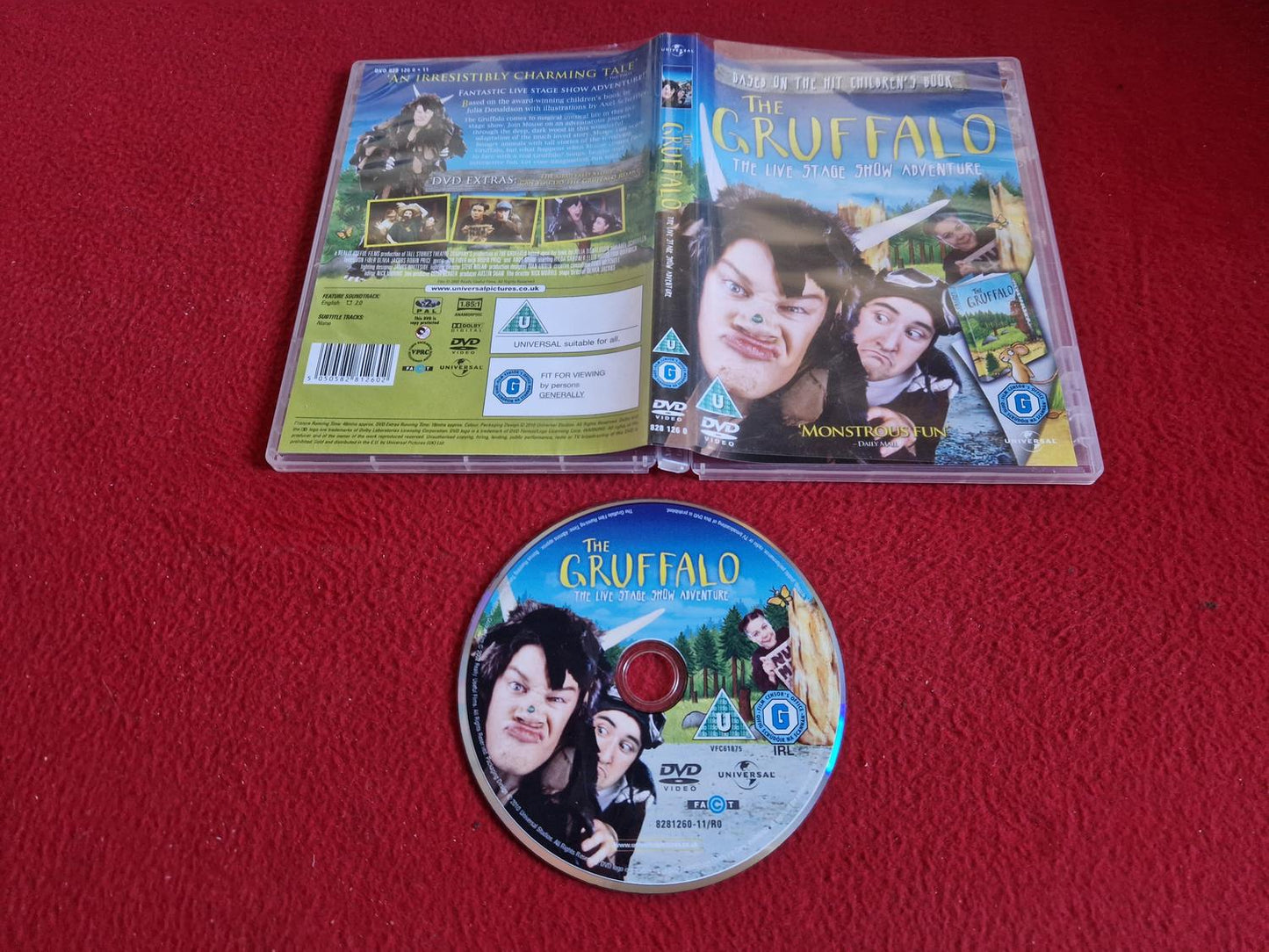 THE GRUFFALO DVD