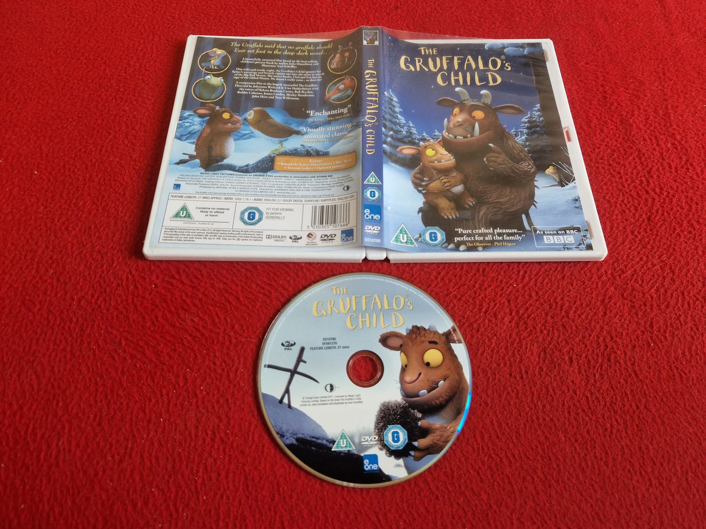 THE GRUFFALO'S CHILD DVD