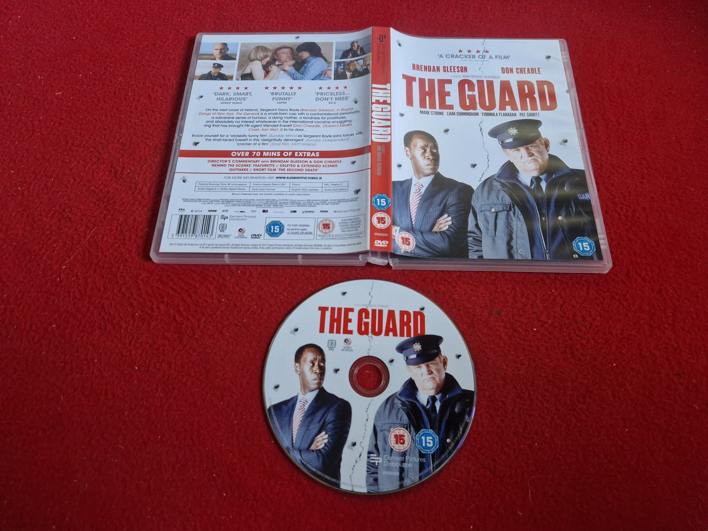 THE GUARD DVD