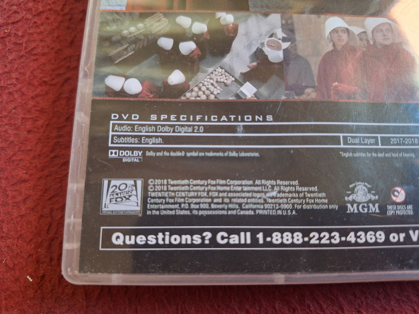 THE HANDMAID'S TALE SEASON 2 [ REGION 1 / NTSC ] BOX DVD