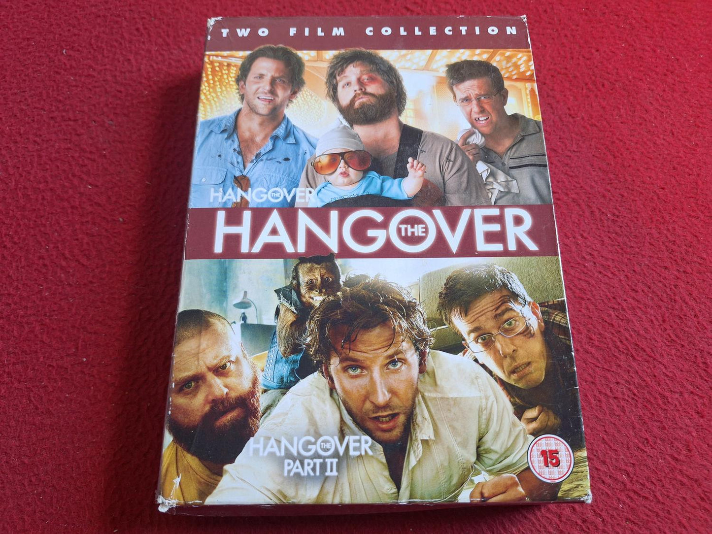 THE HANGOVER 1 & 2 DVD