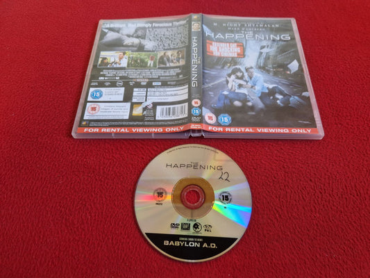 THE HAPPENING DVD