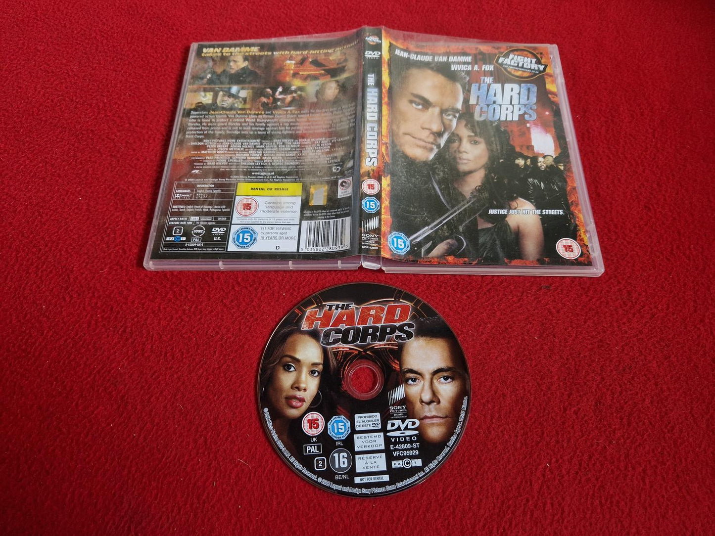 THE HARD CORPS [ VAN DAMME ] DVD