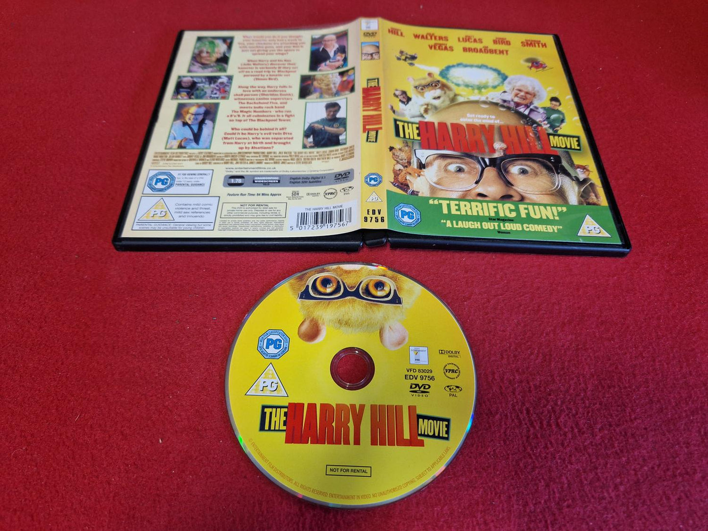 THE HARRY HILL MOVIE till DVD