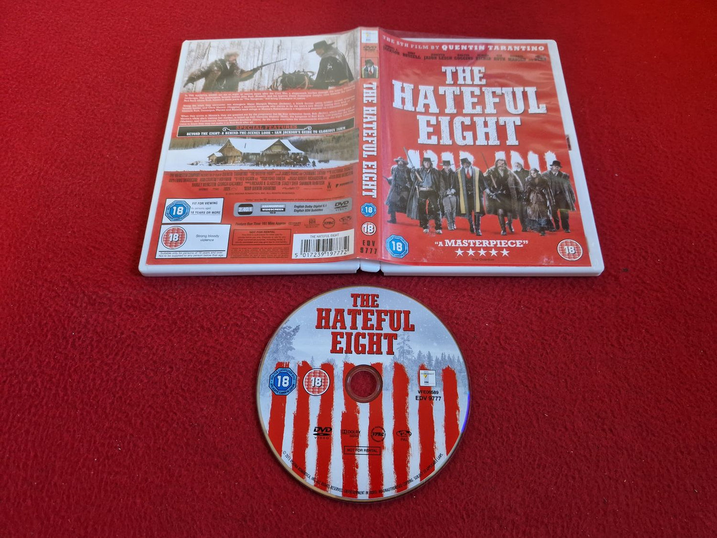 THE HATEFUL EIGHT DVD