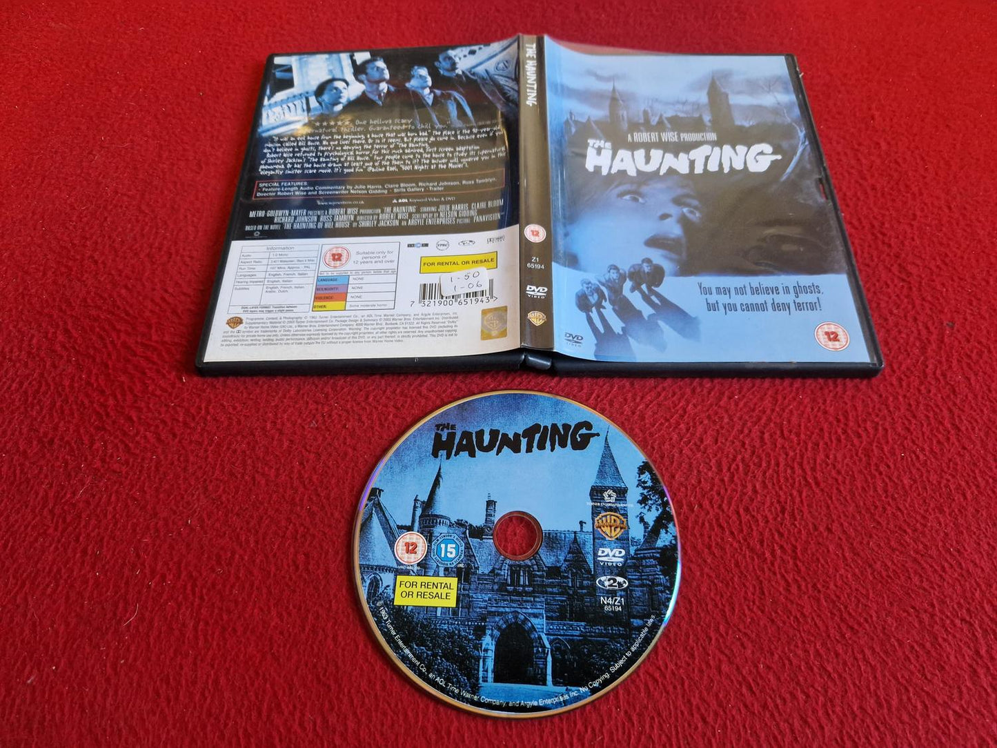 THE HAUNTING DVD