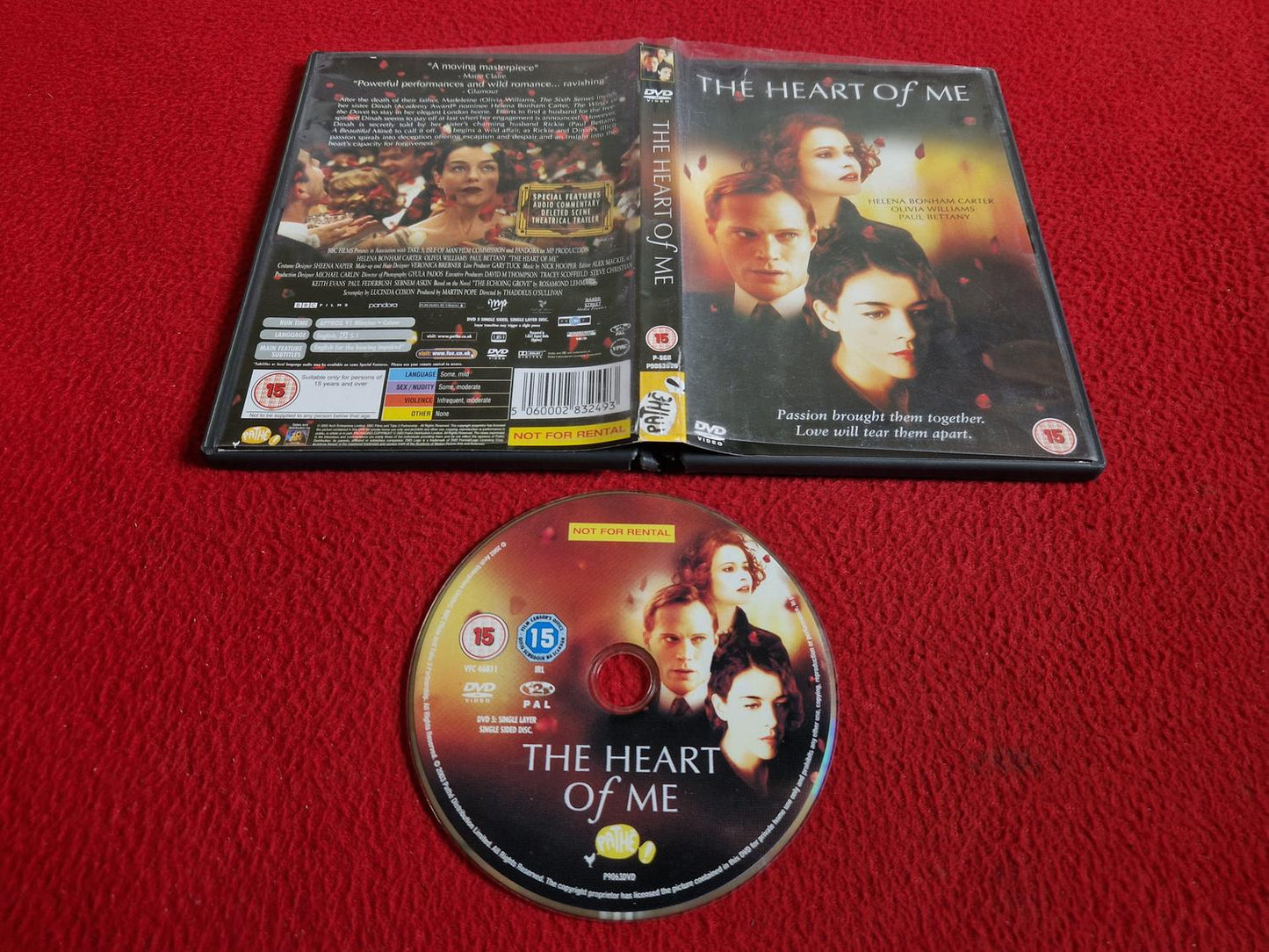 THE HEART OF ME DVD