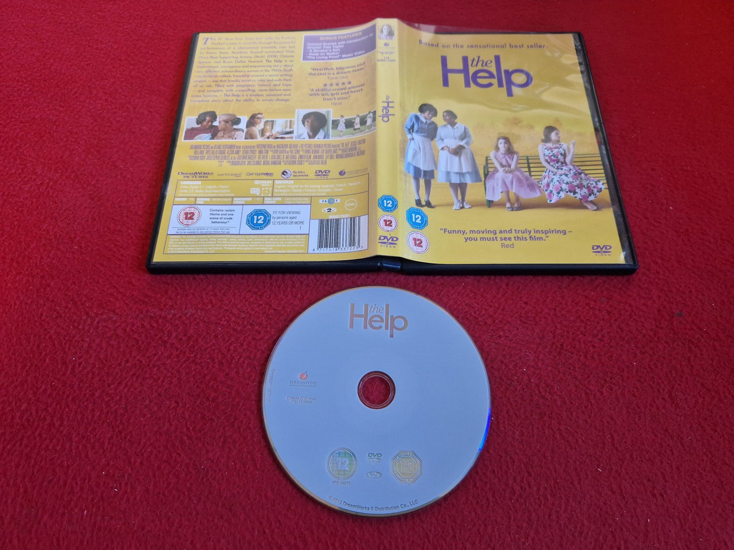 THE HELP DVD