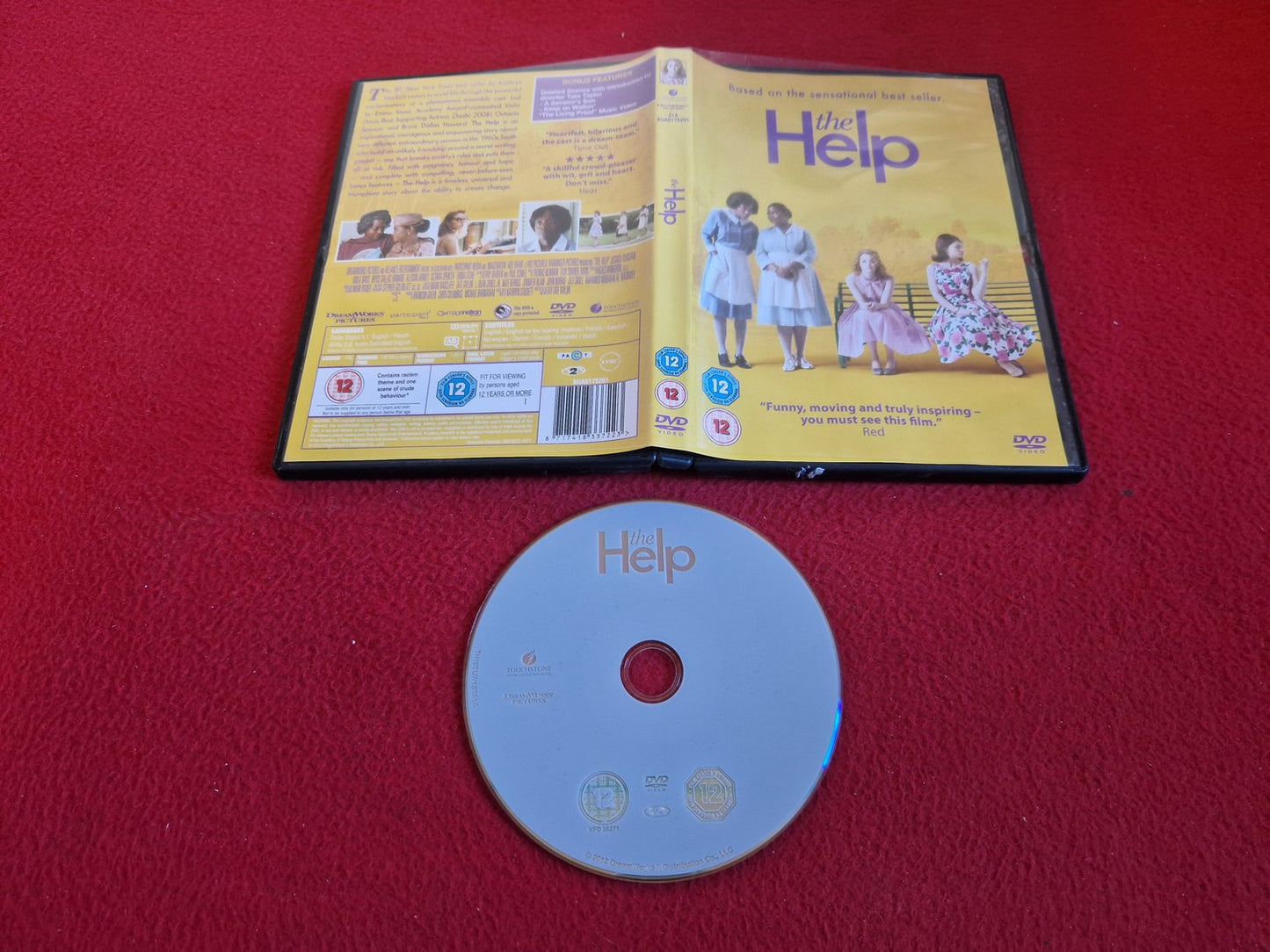 THE HELP DVD