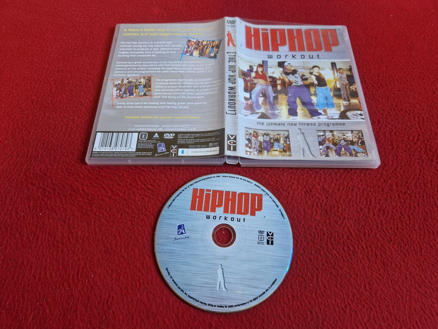 THE HIP HOP WORKOUT DVD
