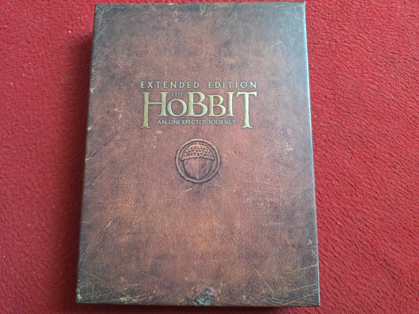 THE HOBBIT AN UNEXPECTED JOURNEY EXTENDED ED. [ FINA SKIVOR ] BOX DVD