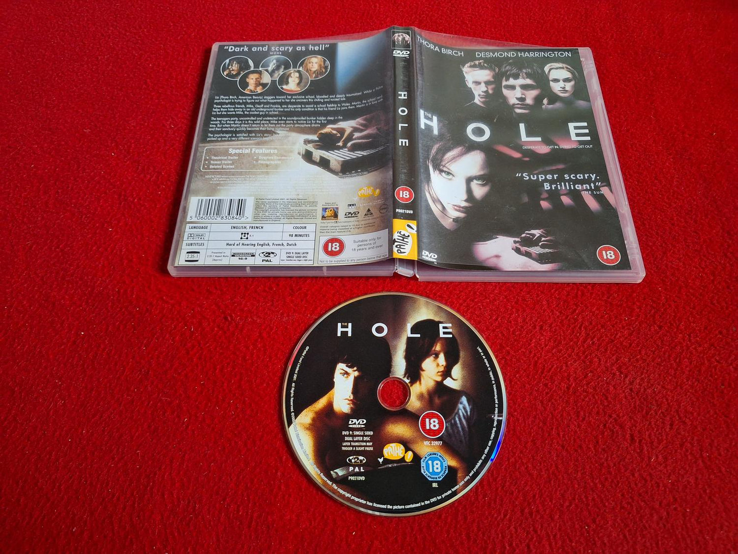 THE HOLE DVD