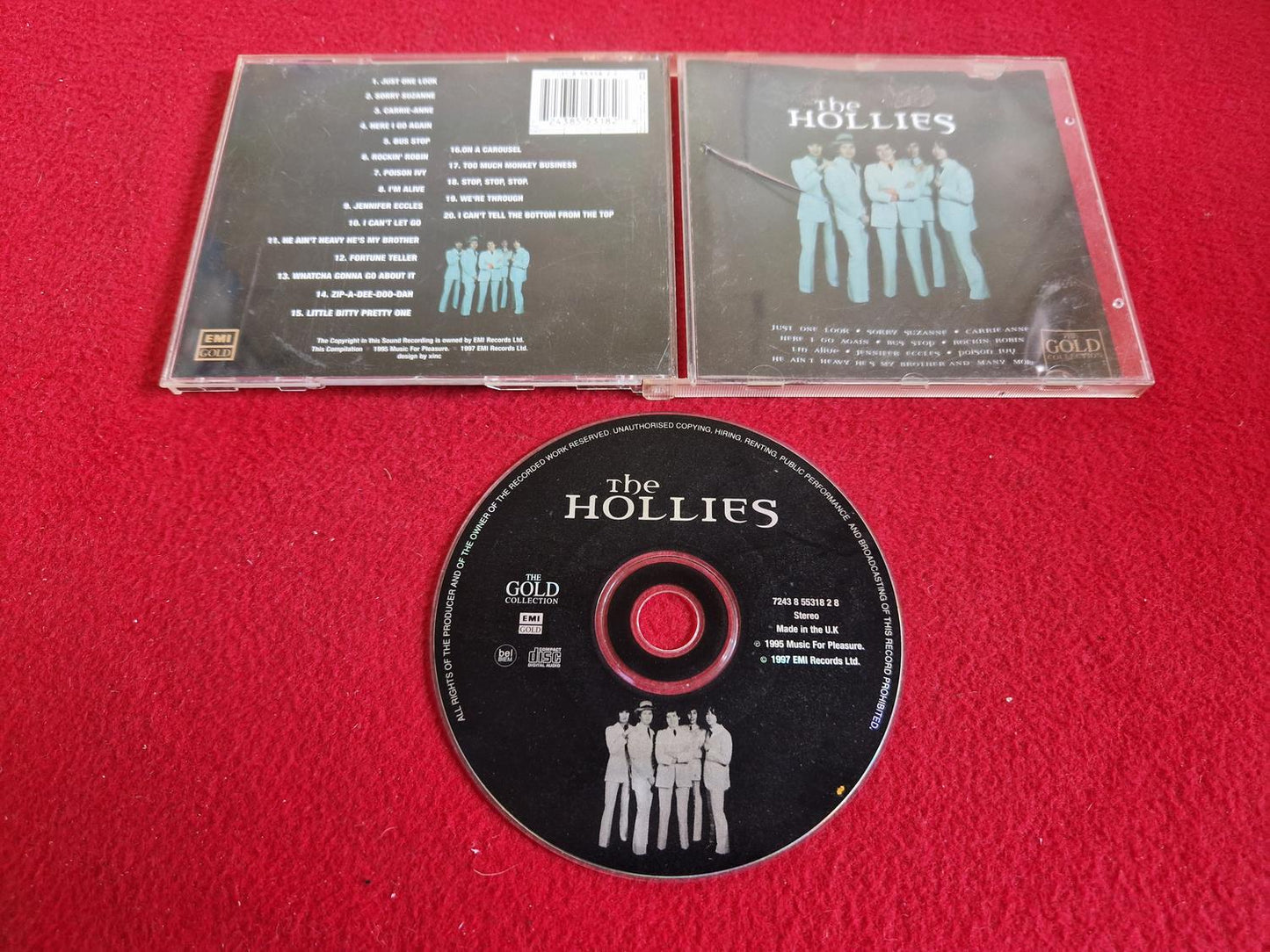 THE HOLLIES [ THE GOLD COLLECTION ] till CD