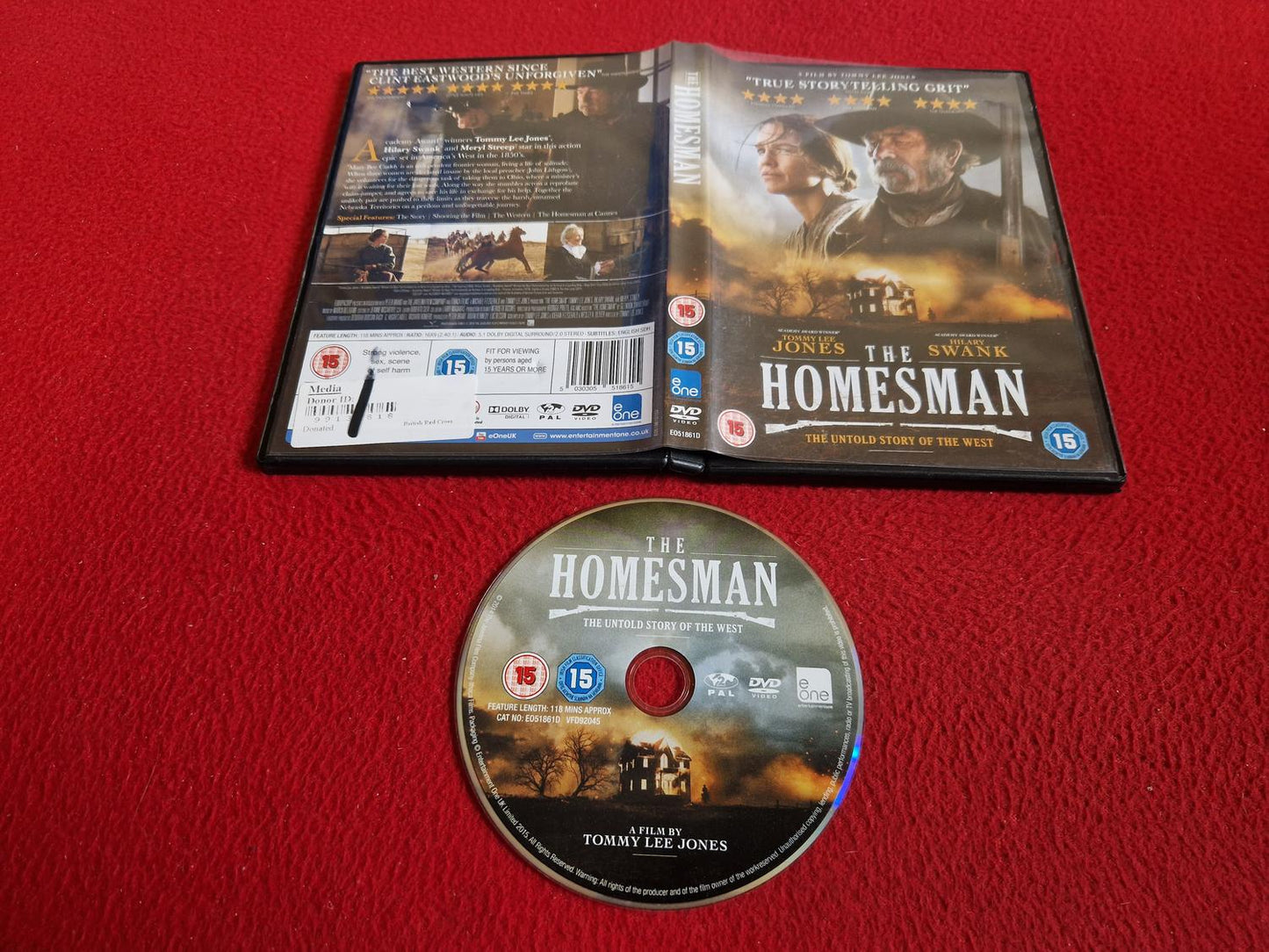 THE HOMESMAN DVD