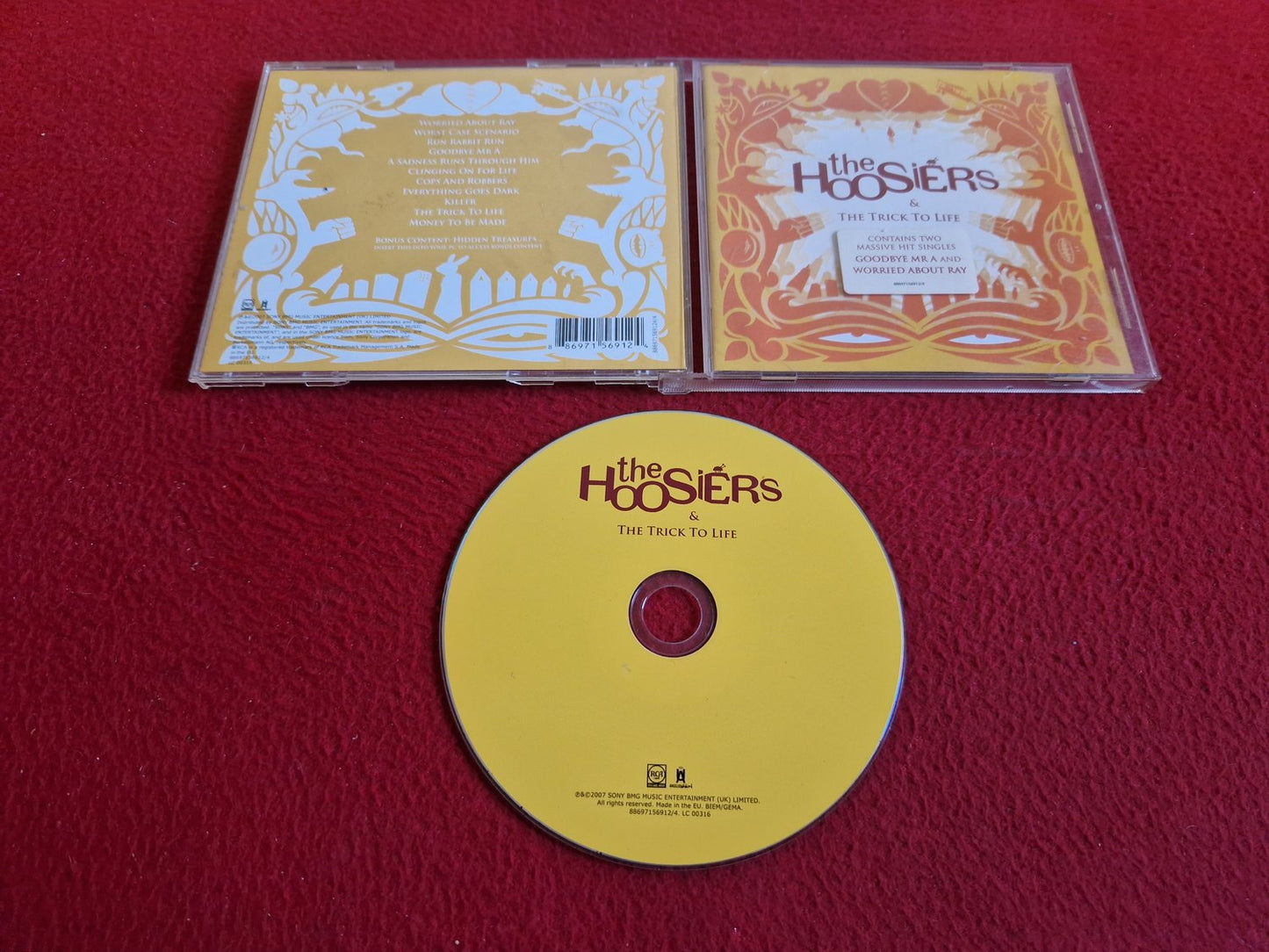THE HOOSIERS THE TRICK TO LIFE CD