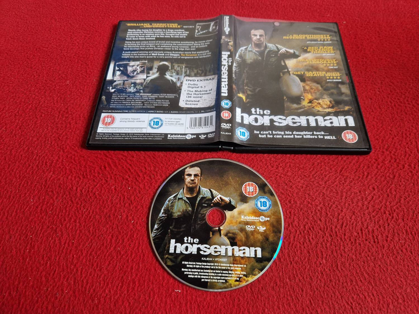 THE HORSEMAN DVD