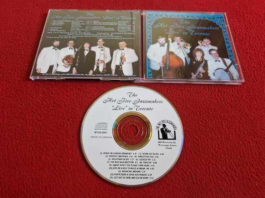 THE HOT FIVE JAZZMAKERS LIVE IN TORONTO CD