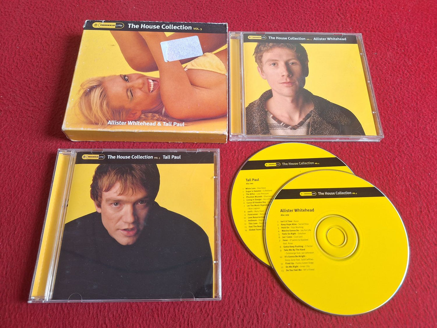 THE HOUSE COLLECTION ALLISTER WHITEHEAD / TALL PAUL CD BOX