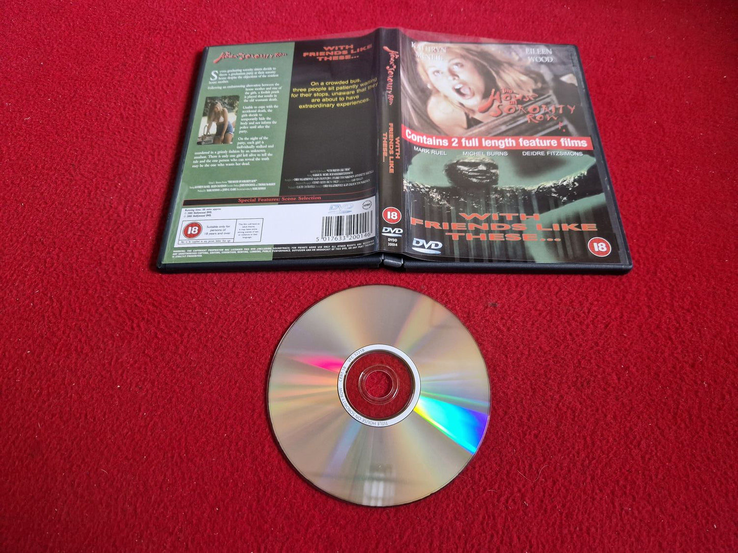 THE HOUSE ON SORORITY ROW / WITH FRIENDS LIKE THESE... DVD