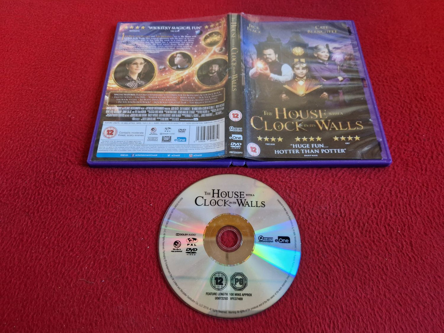 THE HOUSE WITH A CLOCK IN HIS WALLS DVD
