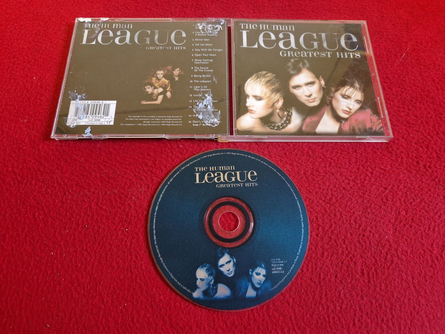 THE HUMAN LEAGUE GREATEST HITS CD