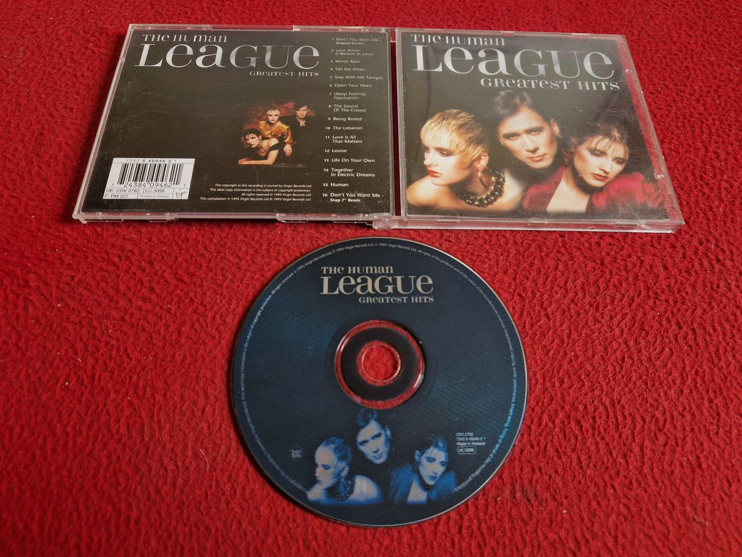 THE HUMAN LEAGUE GREATEST HITS CD