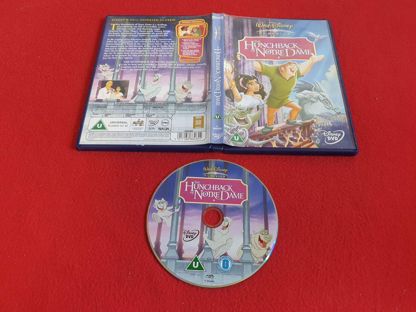 THE HUNCHBACK OF NOTRE DAME till DVD