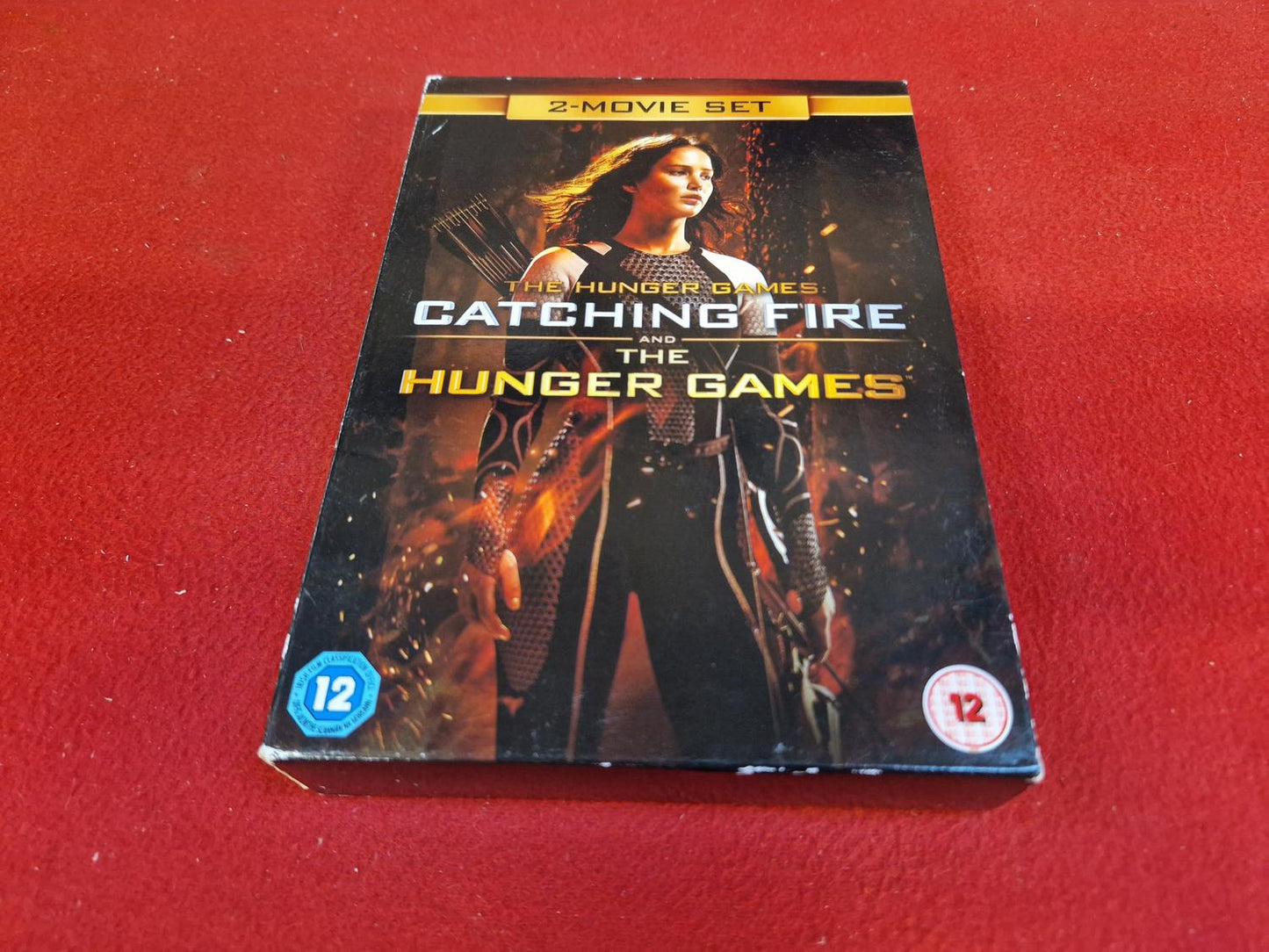 THE HUNGER GAMES / CATCHING FIRE BOX till DVD