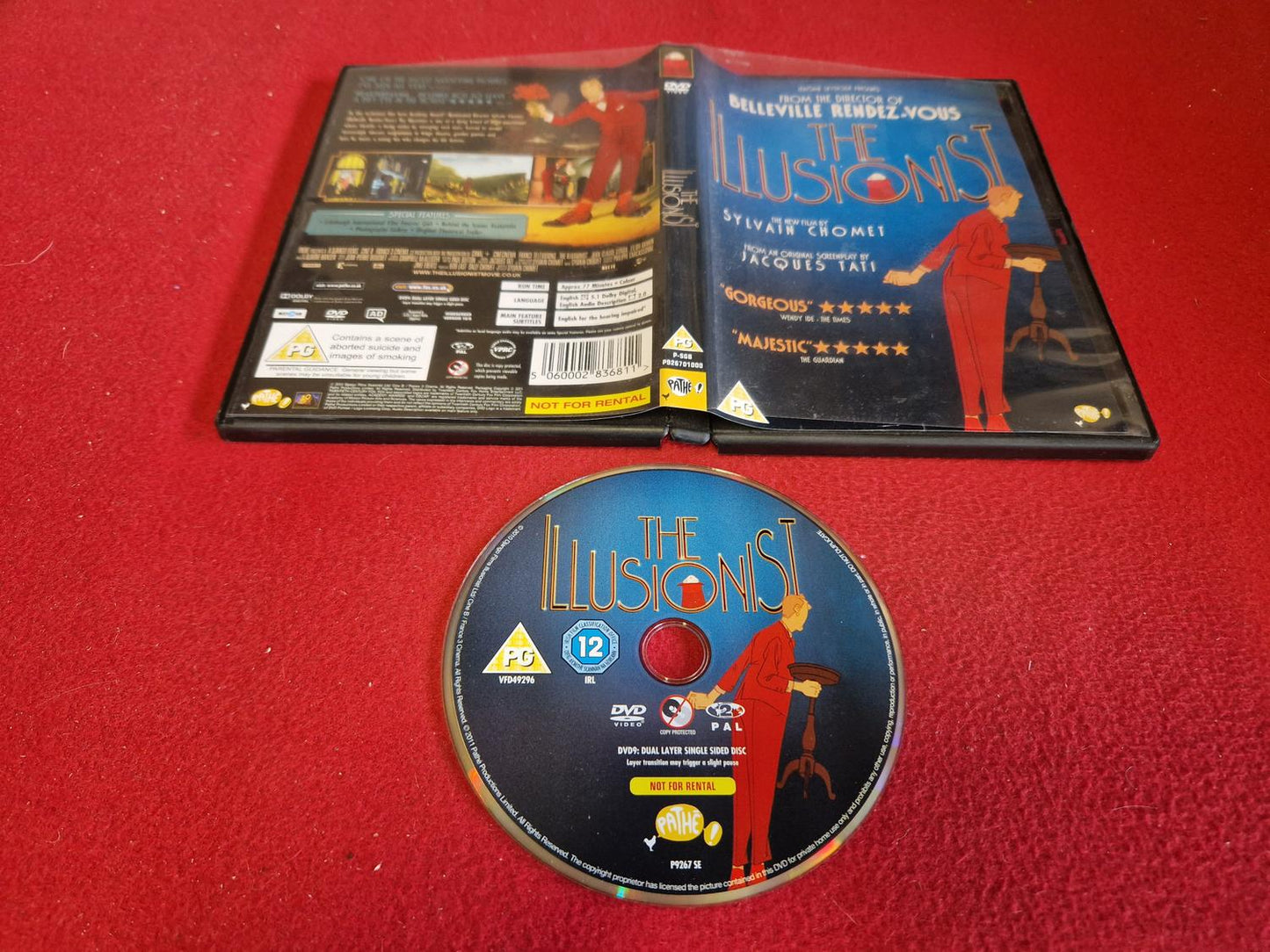 THE ILLUSIONIST till DVD