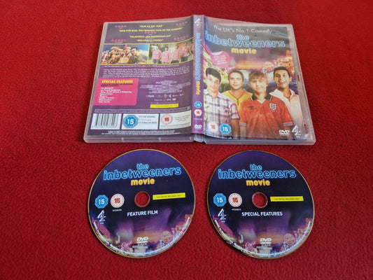 THE INBETWEENERS MOVIE DVD