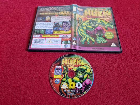 THE INCREDIBLE HULK AND SHE-HULK SEASON 2 DVD