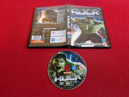THE INCREDIBLE HULK DVD