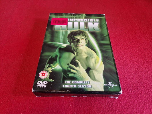 THE INCREDIBLE HULK SEASON 4 BOX till DVD