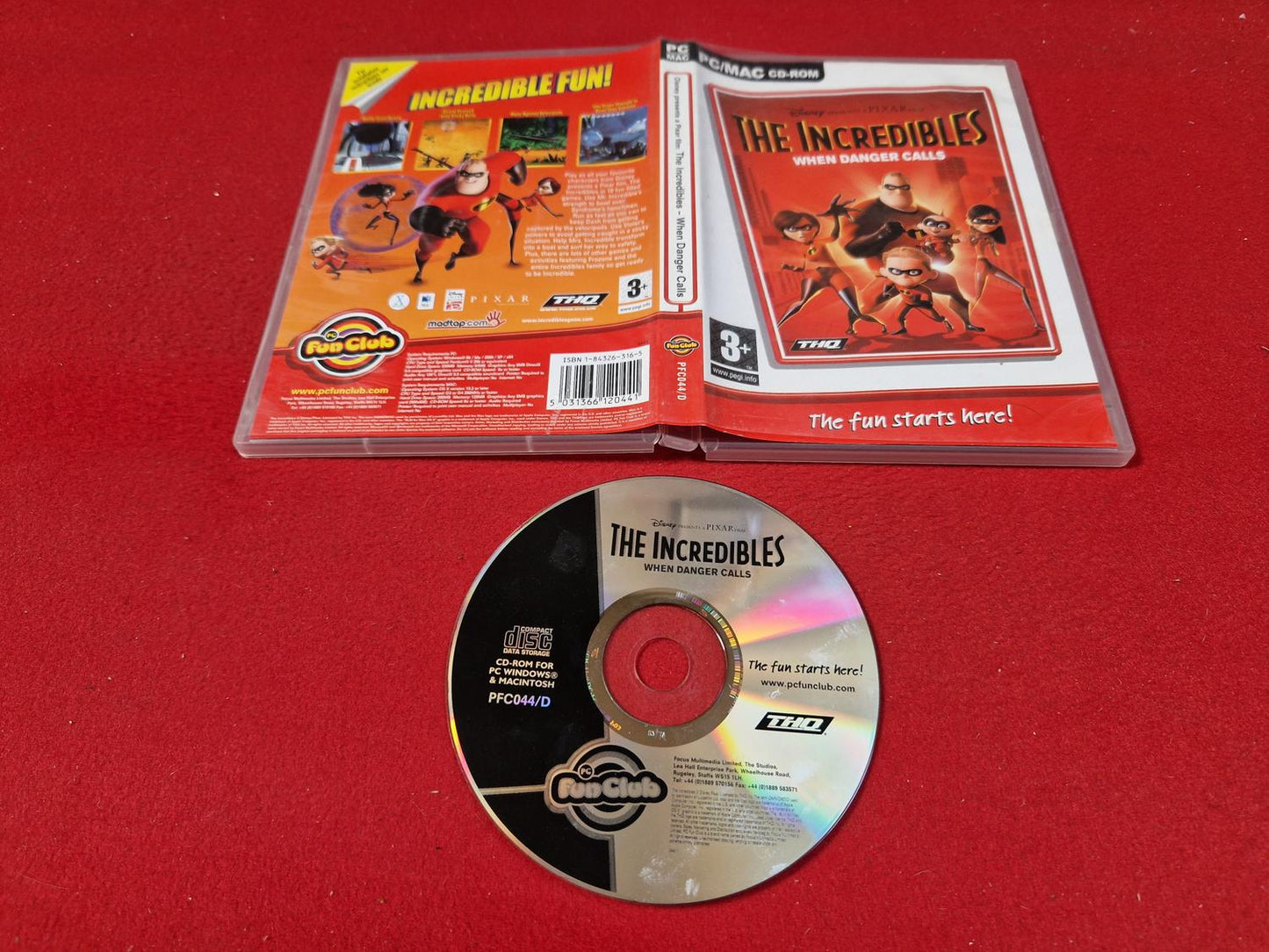 THE INCREDIBLES WHEN DANGER CALLS till PC