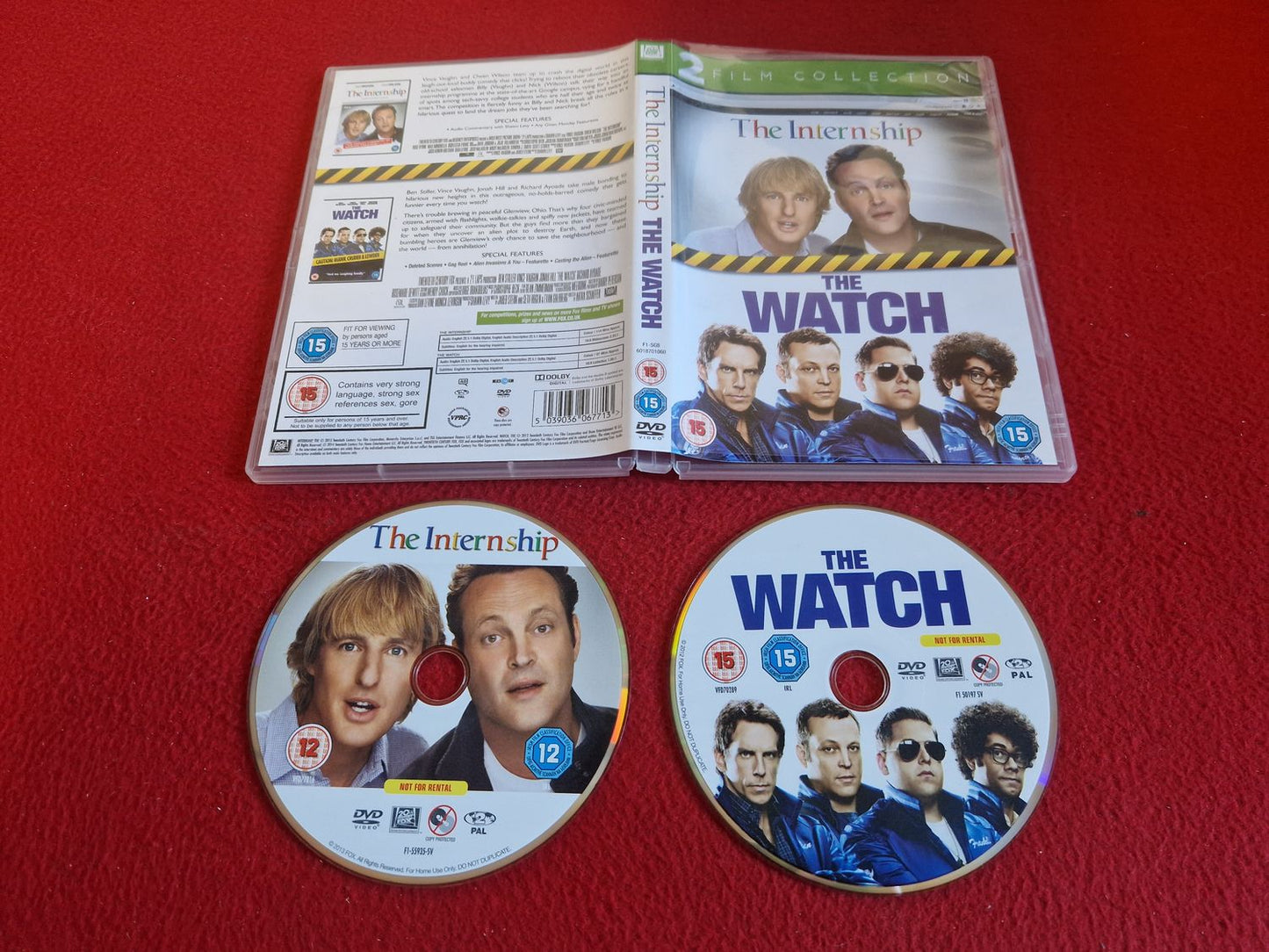 THE INTERNSHIP - THE WATCH DVD